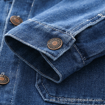 Jaket Denim Kasual Lelaki